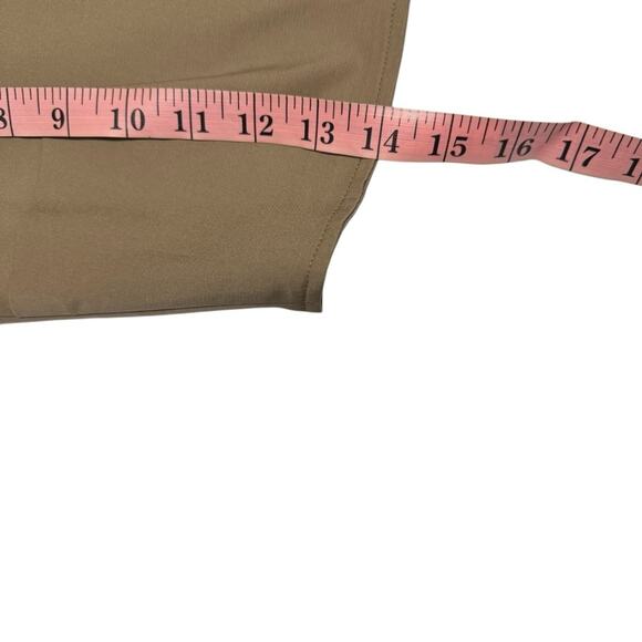 & Other Stories Brown Strappy Crop Top - Picture 7 of 7